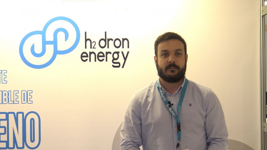 Marcos González, director de marketing de H2 Dron Energy