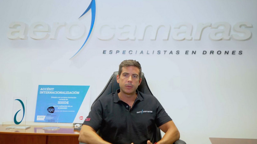 Jaime Pereira, CEO de Aerocamaras. Foto Infodron.es