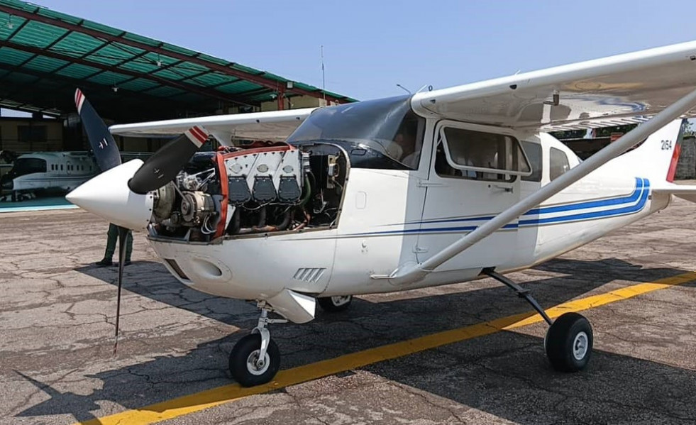 La Aviación Militar de Venezuela reincorpora al servicio un avión Cessna T206H
