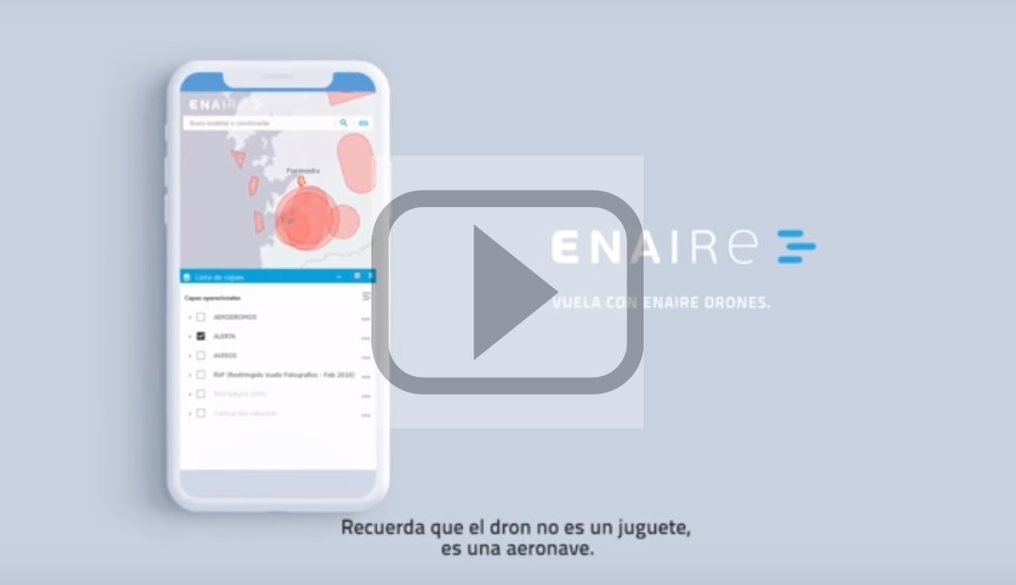 app Drones de Enaire y Esri