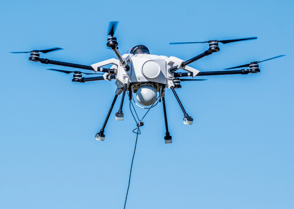 Dron cautivo 2025