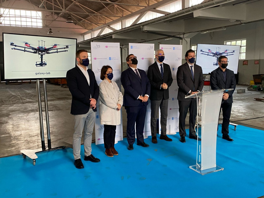 Participantes en la presentación del Galaxy-Lab. Foto Xunta de Galicia