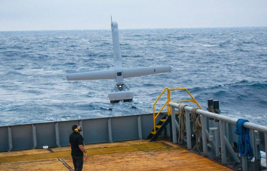 Despegue del UAS V-BAT.