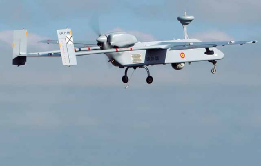 16020 drones uas uav rpas searcher II IAI ejercito espanol