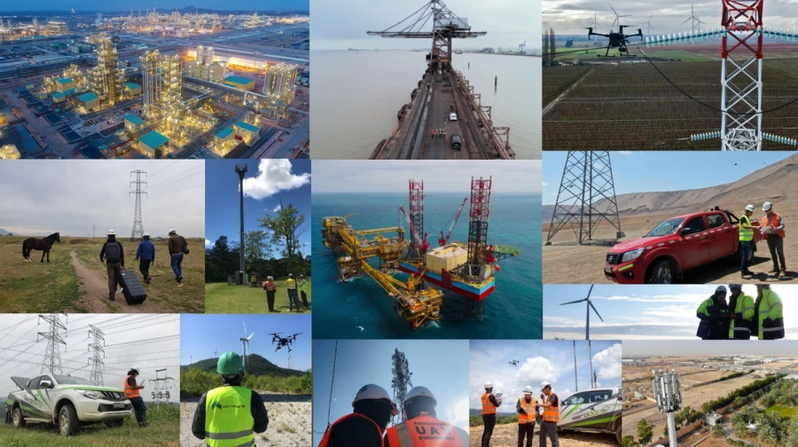 Mosaico de servicios de Aerodyne. Foto Aerodyne.