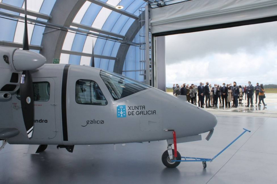 Hangar de Indra. Foto Xnnta de Galicia