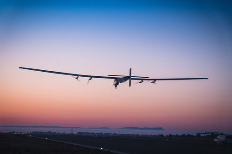 Avión autónomo de Skydweller. Fuente Skydweller Aero.