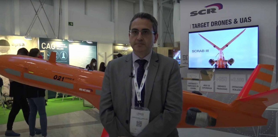José Antonio Ceballos, director general de SCR, durante la entrevista con Infodron.es. Foto SCR