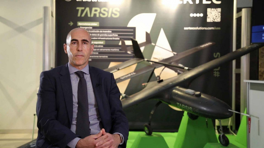 Pedro Becerra, director corporativo de Aerospace & Defence de Aertec. Foto Infodron.es