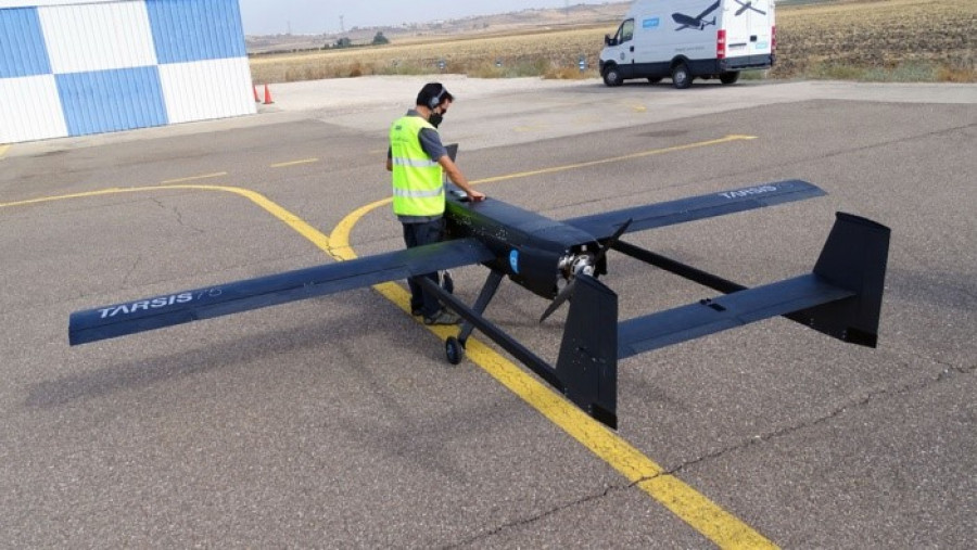 RPAS Tarsis Clase I de Aertec. Foto Aertec