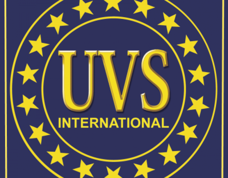 Logo UVS International. Foto UVS.