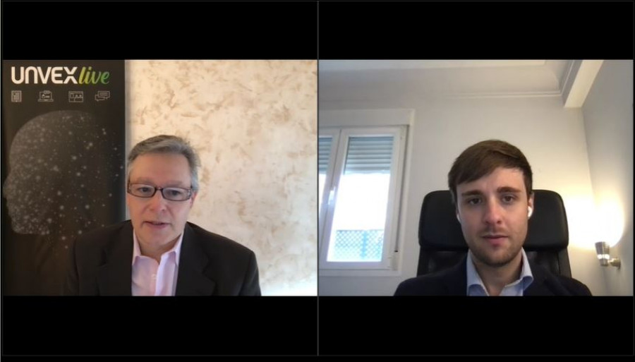 Webinar UNVEX live. Foto Infodron.es.