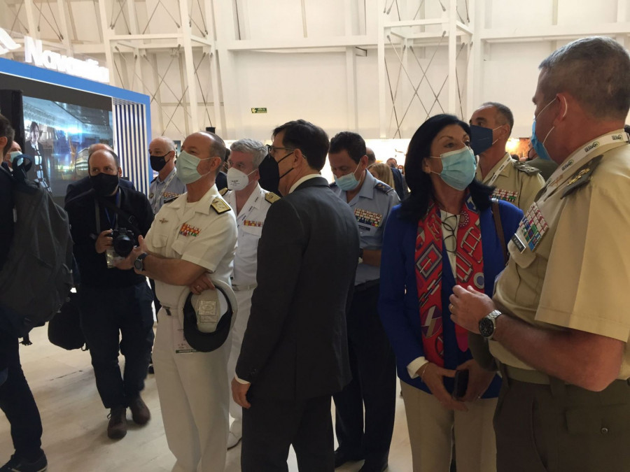 Autoridades en UNVEX 2021.