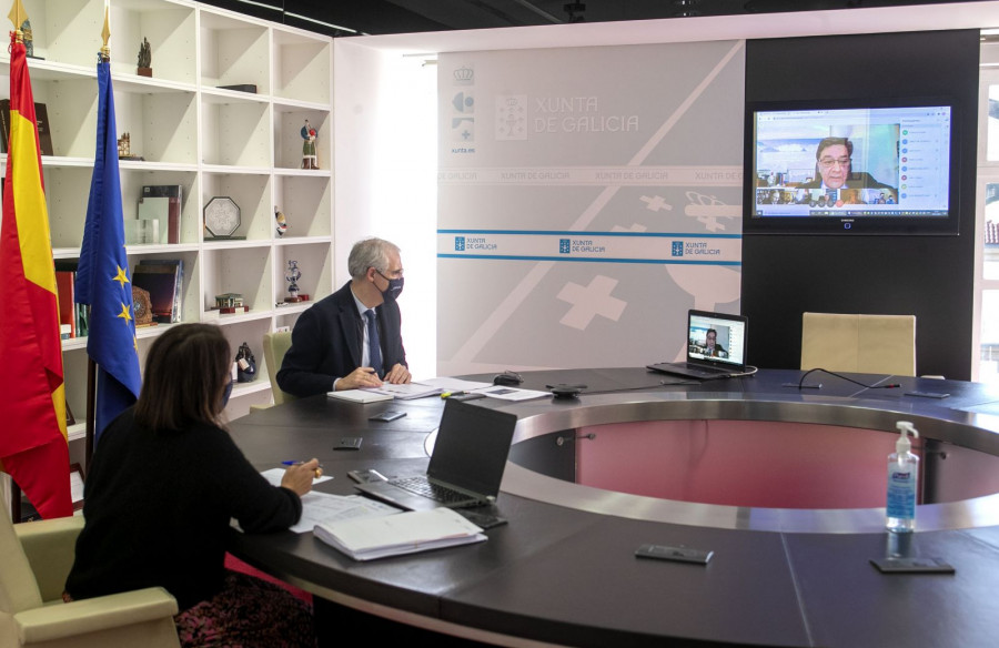 Consejo asesor de la Civil UAV Initiative CUI. Foto Xunta de Galicia.