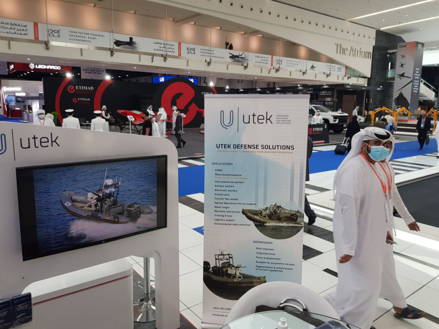 Stand de Utek en UMEX. Foto Utek