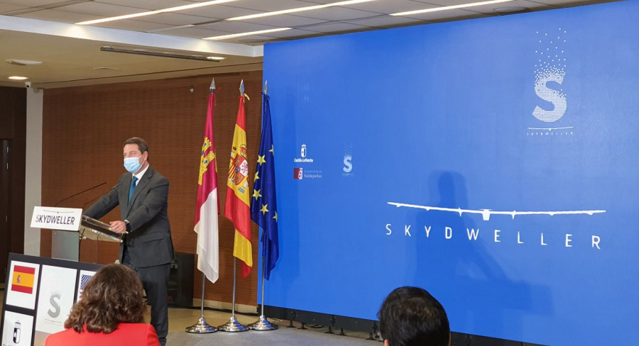 Presentación Skydweller. Foto C. Delgado.
