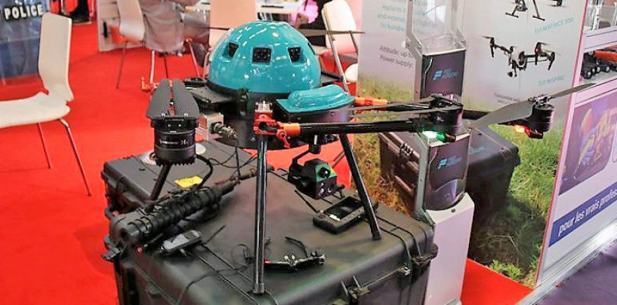 Un Argus Predator con lanzagranadas.