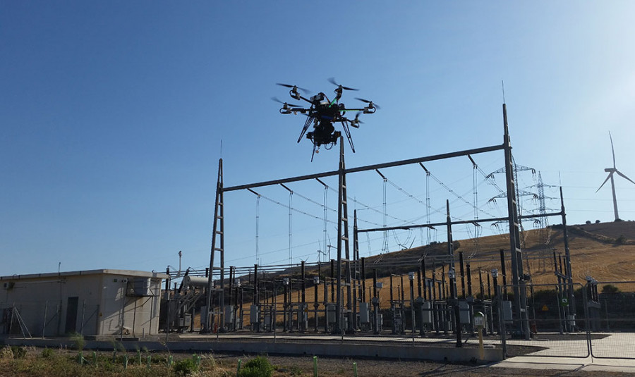 Drones para inspecciones. Foto Infodron.es