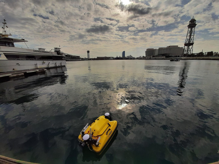 SB 100 de GPA Seabots. Foto Puerto de Barcelona