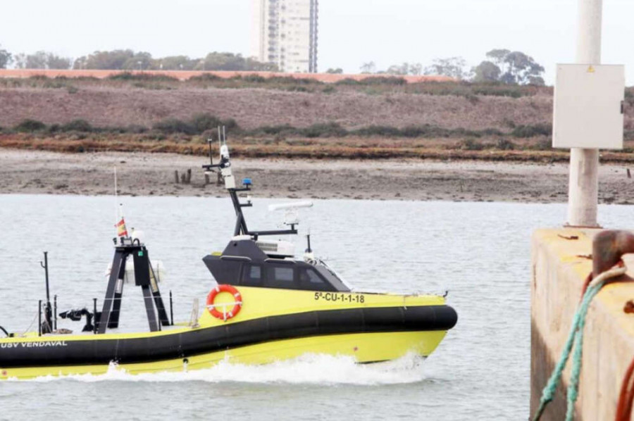 USV Vendaval. Foto Navantia