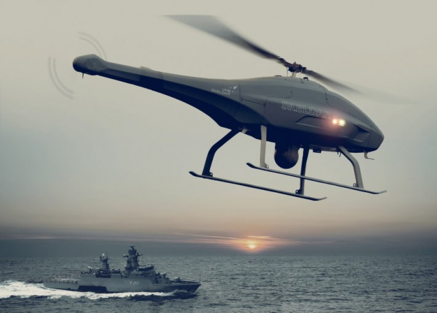 Un V-200 Skeldar.