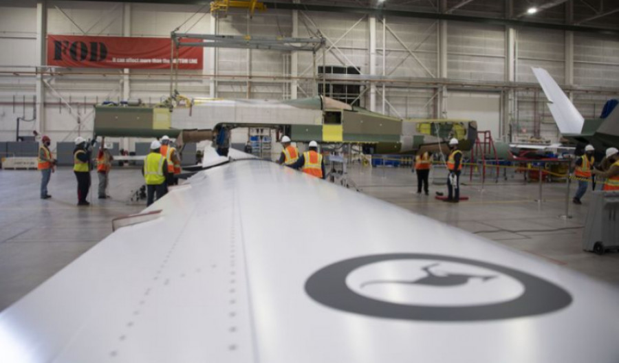 Ala del Triton. Foto Northrop Grumman Corporation.