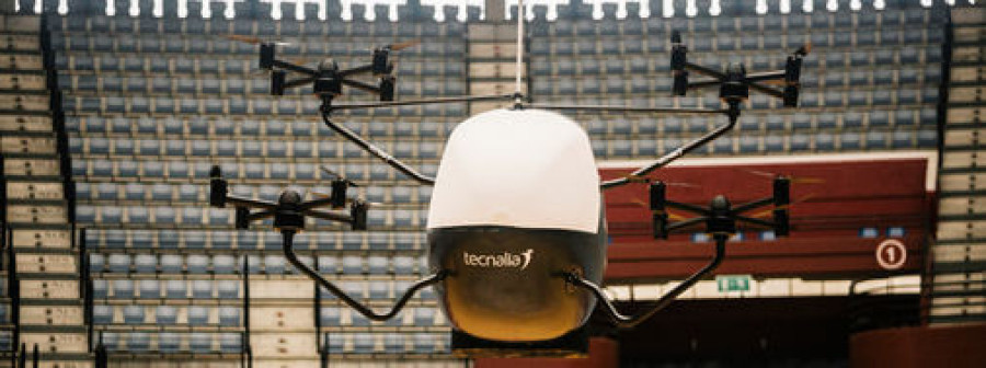 Un prototipo de aerotaxi.
