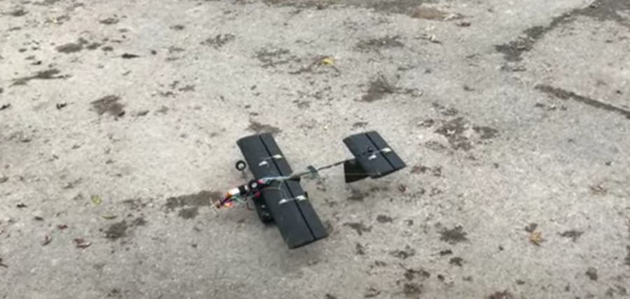Dron experimento