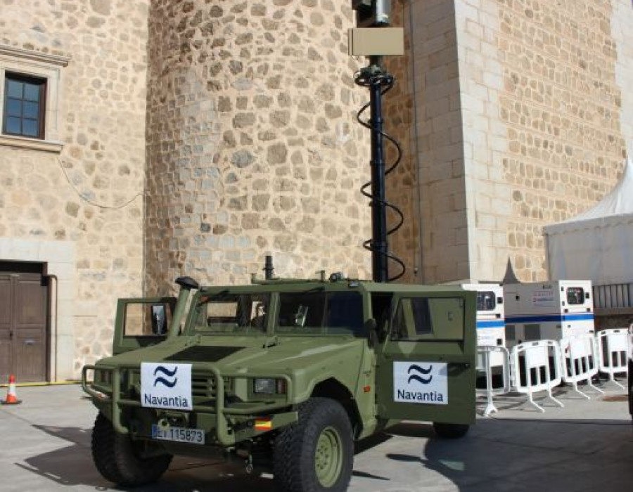 Vehículo de Vigilancia Terrestre de Navantia. Foto Infodefensa.com