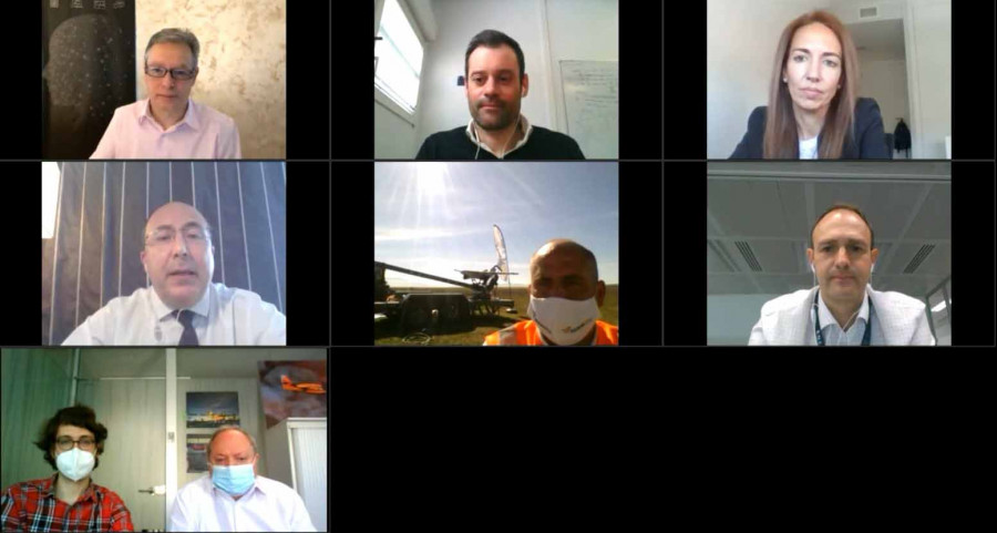 Ponentes durante el webinar de UNVEX live. Foto UNVEX