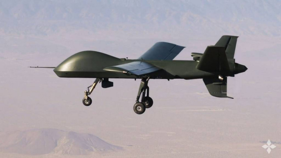 Dron Mojave en vuelo. Foto GA-ASI.