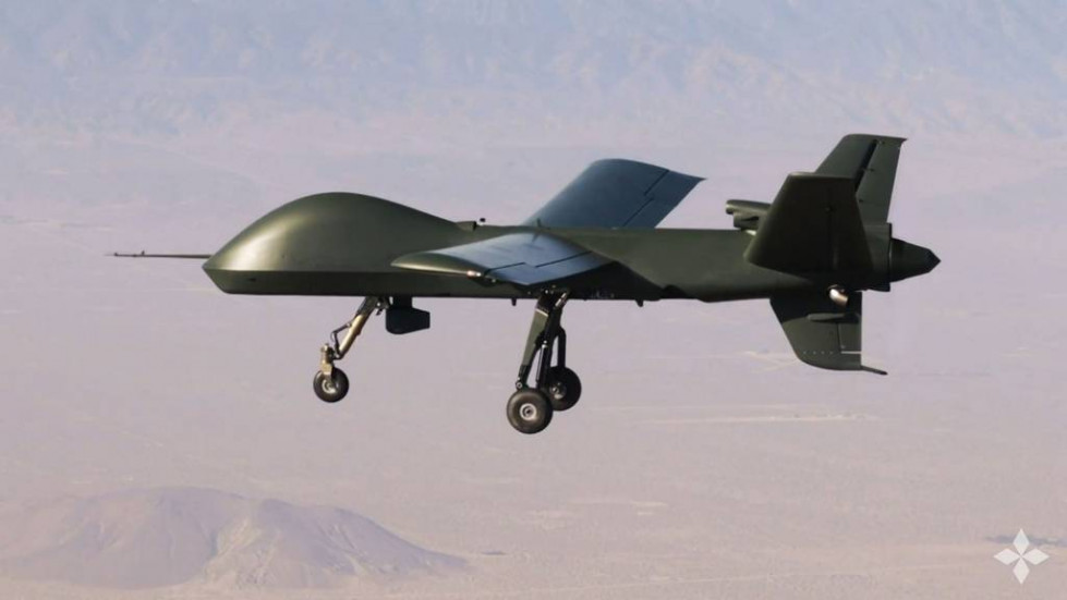 Dron Mojave en vuelo. Foto GA-ASI.