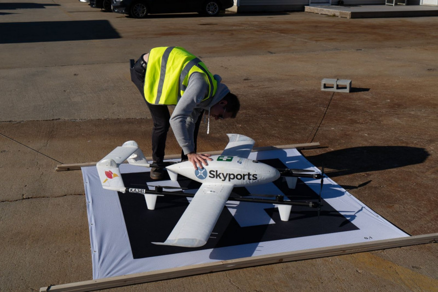 Dron en Cape Cod. Foto Skyports