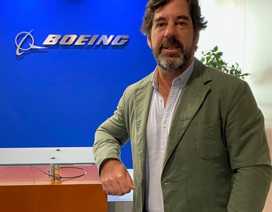 Eduardo Carrillo de Albornoz, director de Estrategia y Desarrollo de Negocio de Boeing. Foto Boeing.