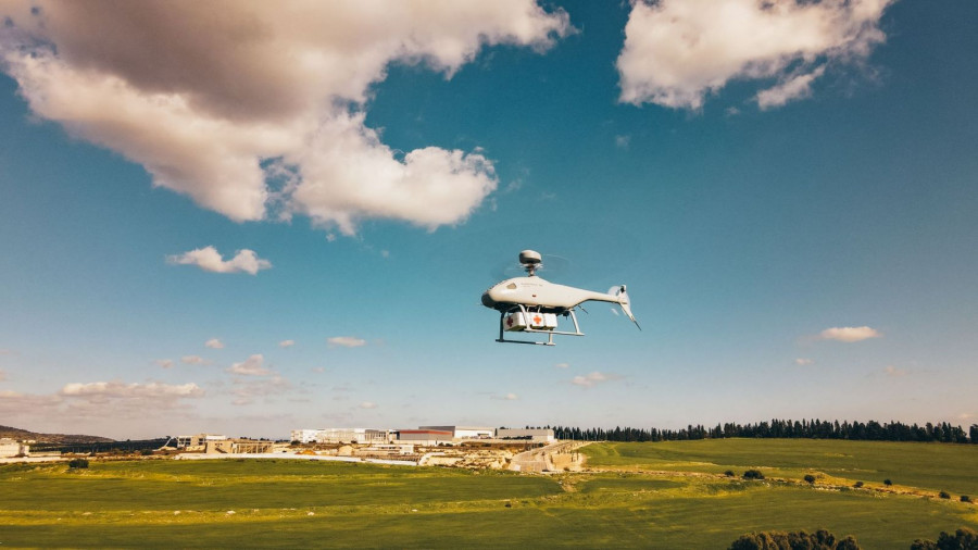 RUAS Black Eagle. Foto Steadicopter