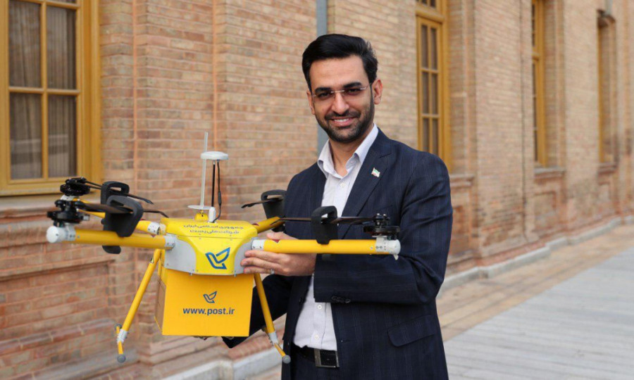 Un dron de servicio postal. Foto Infodron.