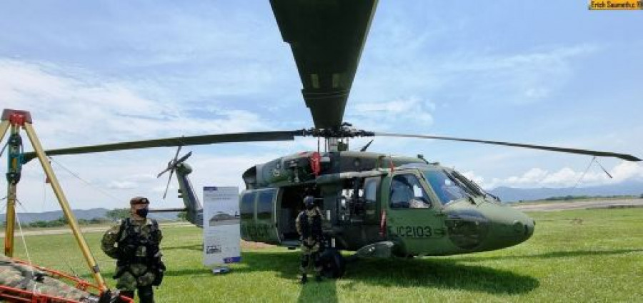 Helicóptero S-70i de la Aviación del Ejército Colombiano. Fotos Infodefensa.com