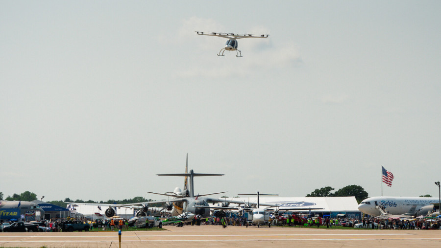 Volocopters Volocopter 2X at EAA AirVenture Oshkosh 2021