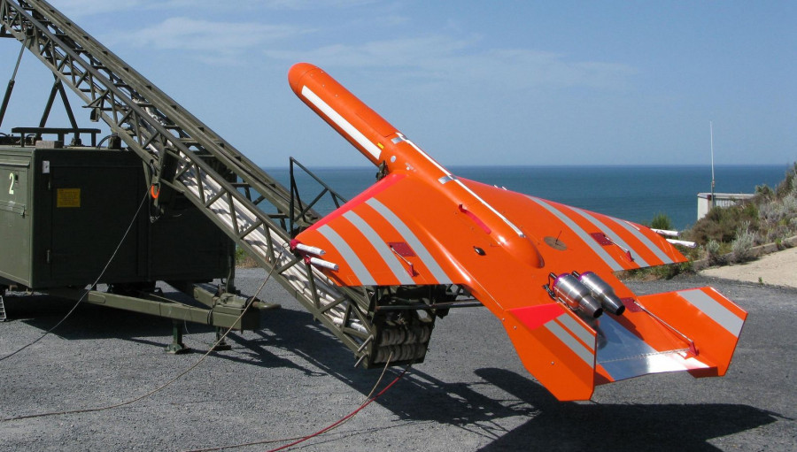 Blanco aéreo Scrab III. Foto SCR