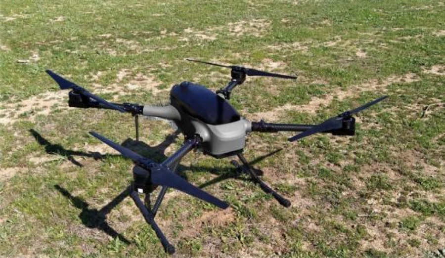 Dron de la DGT de SDLE. Foto SDLE