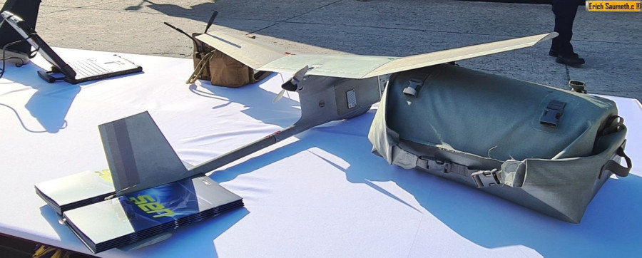 Dron RQ-11B Raven. Foto Erich Saumeth