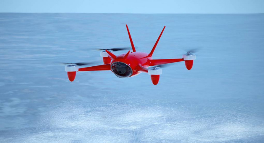 El Seadron en un vuelo. Foto Syomka S Vozdukha Company  TASS