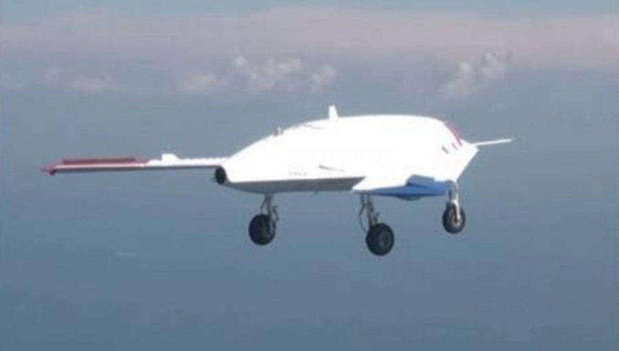 Prototipo del dron que desarrollará Corea. Foto Agency For Defense Development