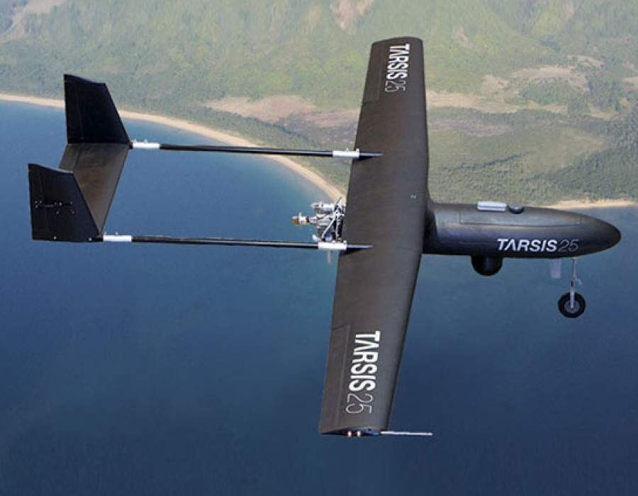 Imagen del dron Tarsis de Aertec. Foto Aertec