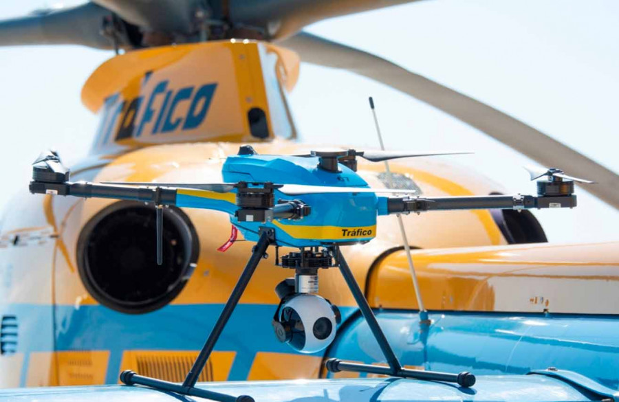 Dron Pegasus. Foto DGT