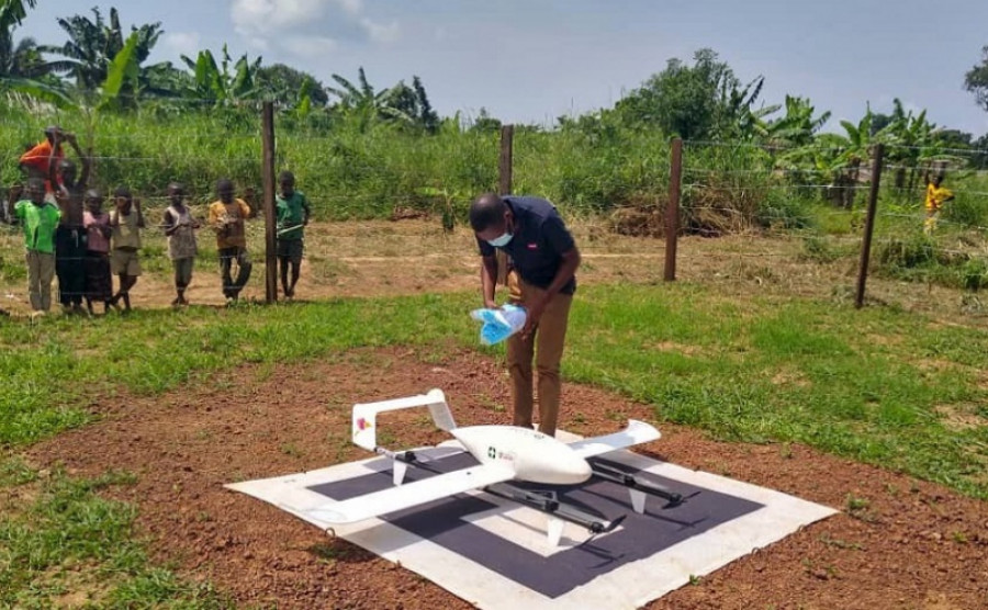 Drones For Health. Foto Swoop Aero.