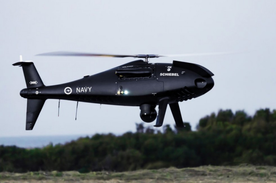 Drones en Australia. Foto Schiebel.