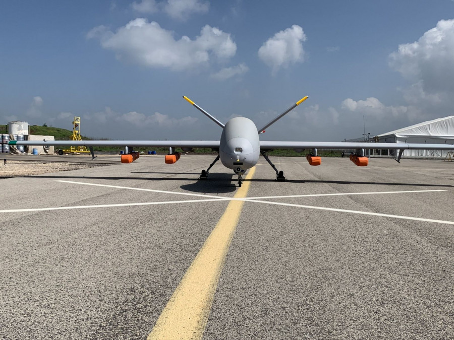 Ambos países son usuarios del RPAS Hermes 900. Foto Elbit Systems