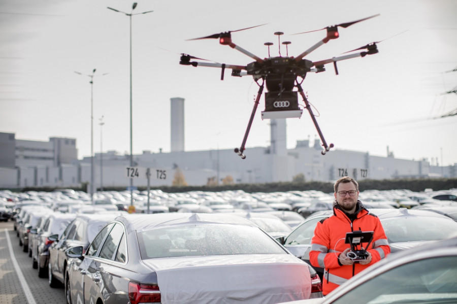 RPAS en Audi. Foto Audi.
