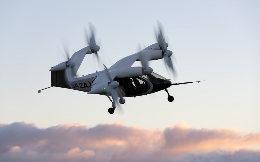 Aeronave de Joby Aviation. Foto. Joby Aviation